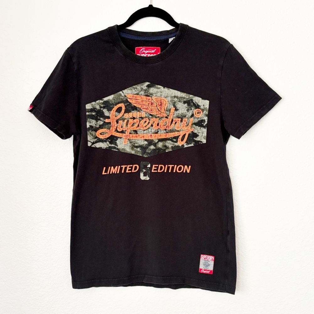 Superdry Mens Graphic Short Sleeve Tee Size M